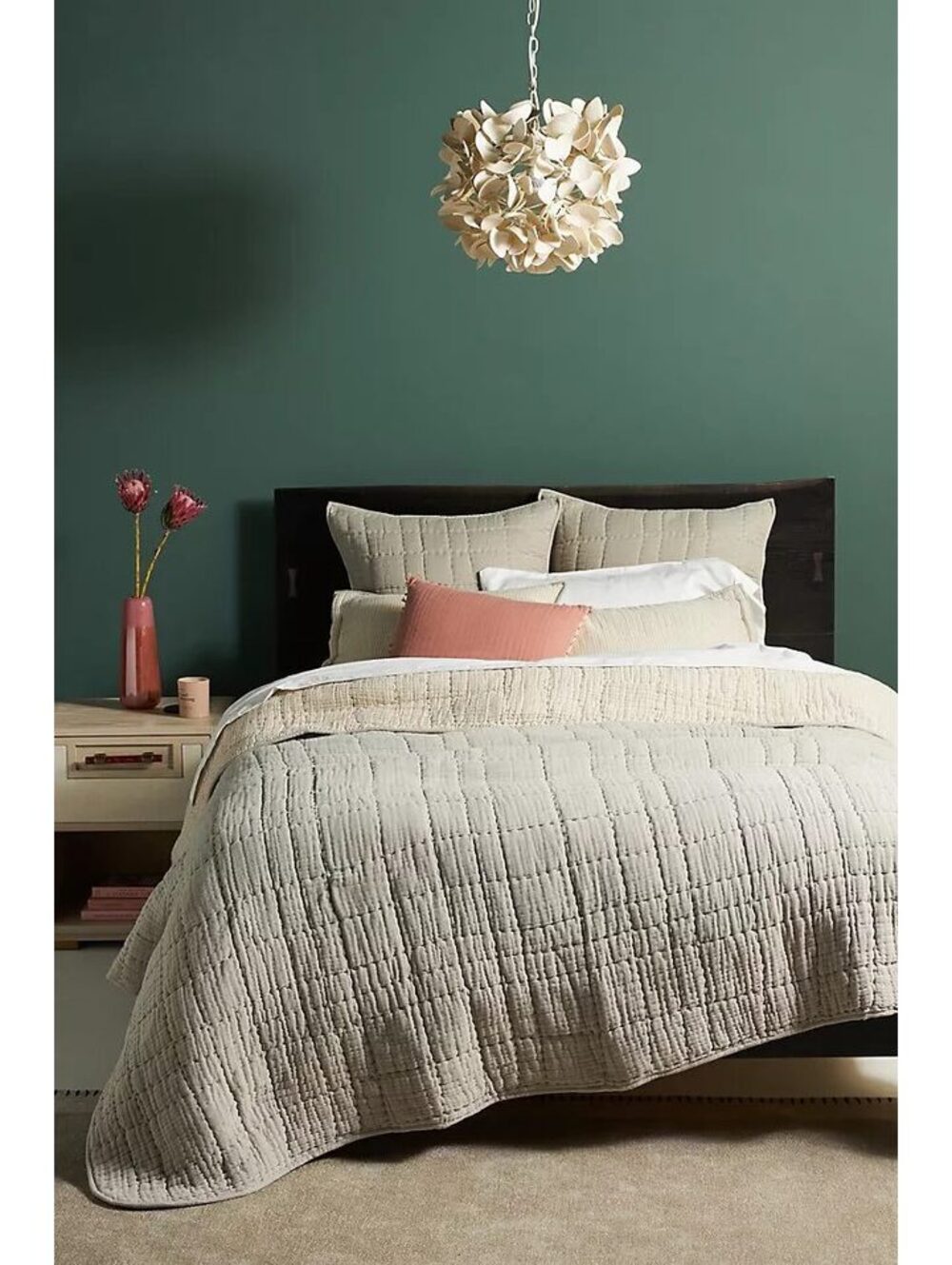 New Anthropologie Reversible Airy Gauze Quilt Size Queen